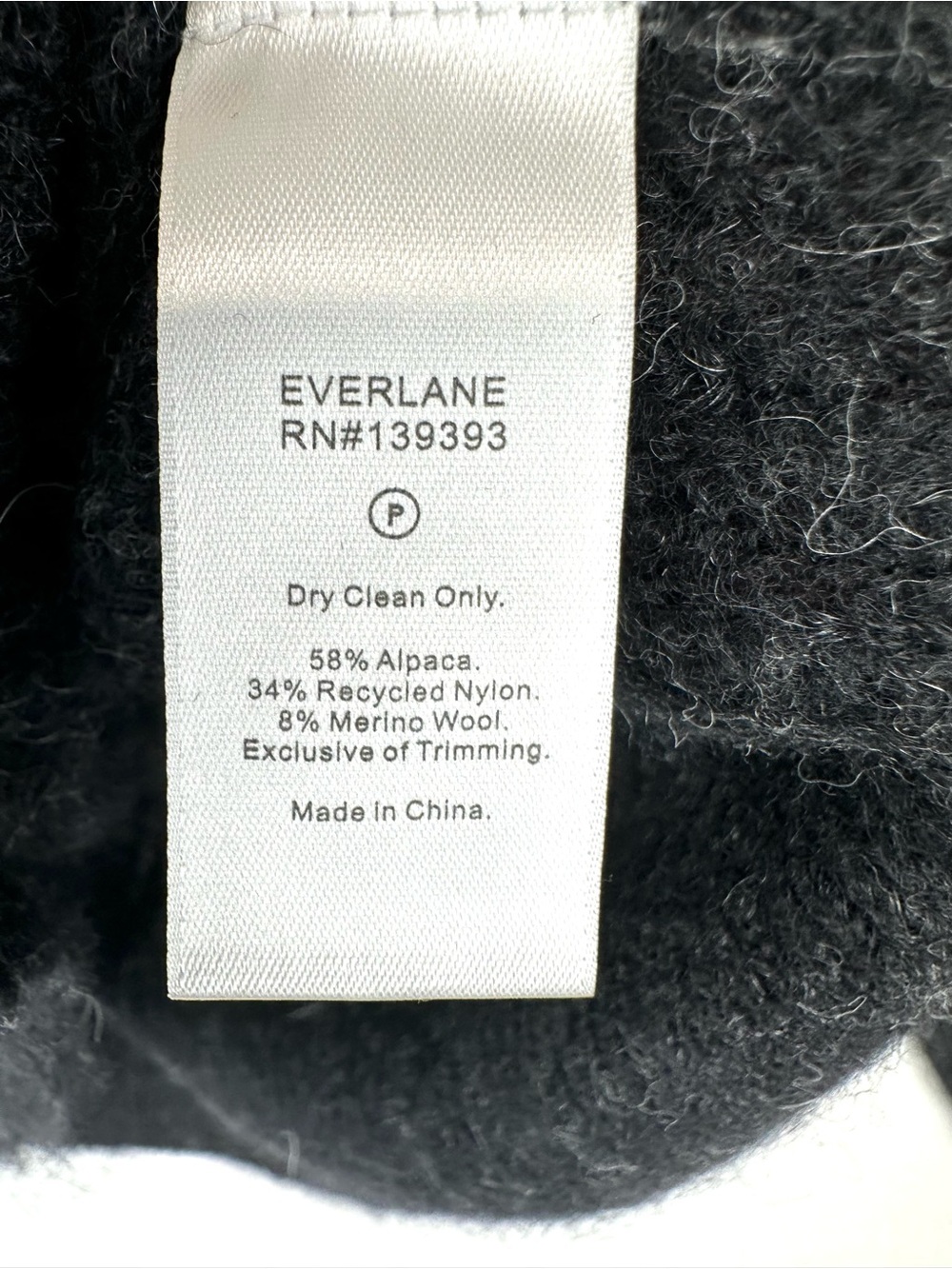 Everlane Collared Button Down Alpaca Blend Sweater Cardigan Office Minimalist - Picture 5 of 8